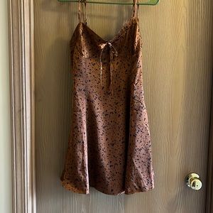 Lulus women’s mini leopard print dress